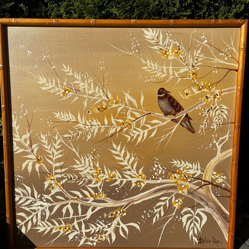 MCM Vintage Acrylic Paintings